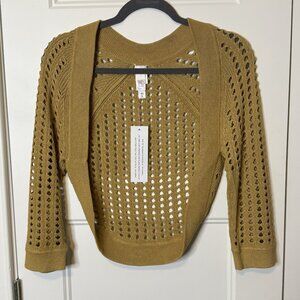 Wynn Layers Mesh Shrug, Size XS, NWT
